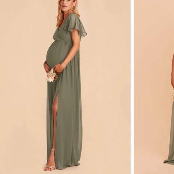 Birdy Grey Olive Green Maxi Dress - Picture 2 of 8